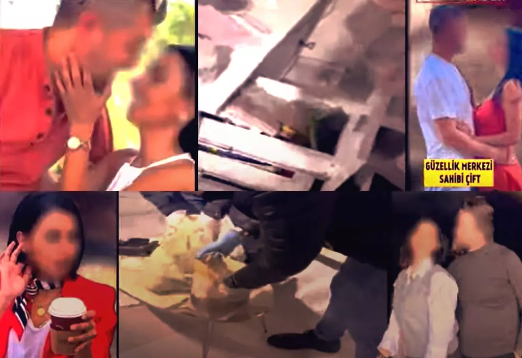 Dilan Çiçek Deniz'in eski aşkı fena yakalandı! Bir kadını dudağından öpmeye çalıştığı anlar...