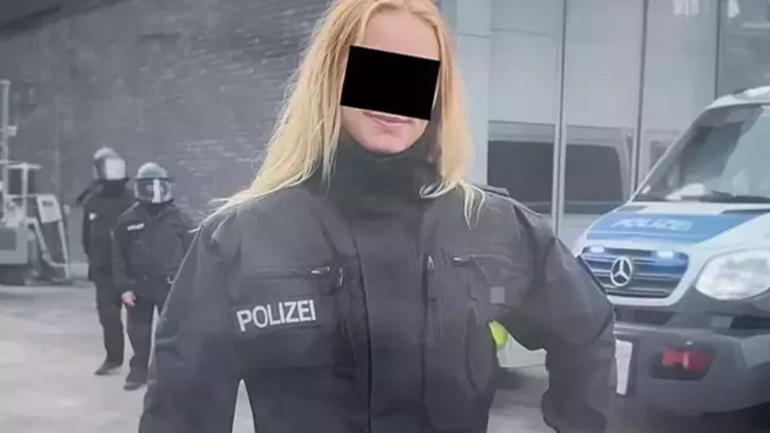 Trans polis dehşet saçtı!