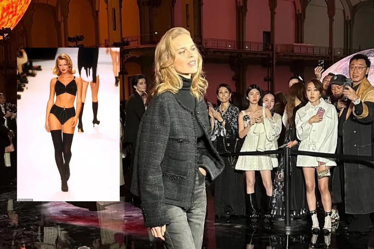 Eva Herzigova 20 Yıl Sonra Paris Moda Haftası’nda Parladı: “Hello Boys” Efsanesi Geri Döndü