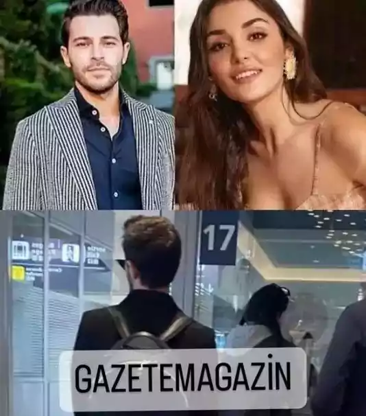 Çiçeği burnunda aşıklar Hande Erçel ile Hakan Sabancı soluğu Paris'te aldı!