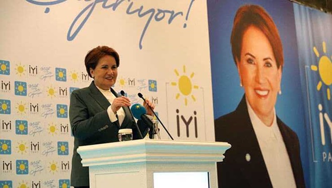 Akşener: Türkiye bir başka alana makas değiştiriyor