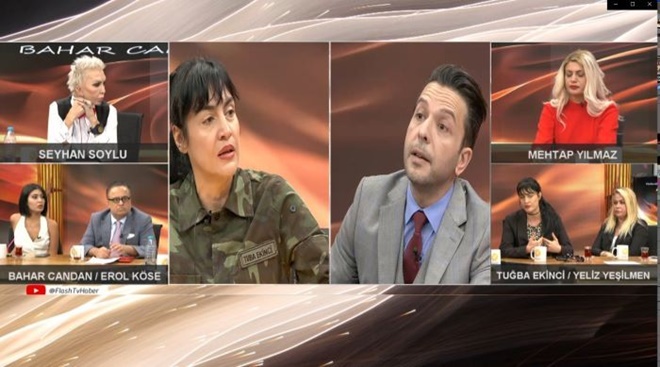 ŞARKICI TUĞBA EKİNCİ İLE NİHAT DOĞAN KAVGASINDA ARAYA OSMANLI OCAKLARI GENEL BAŞKANI GİRDİ