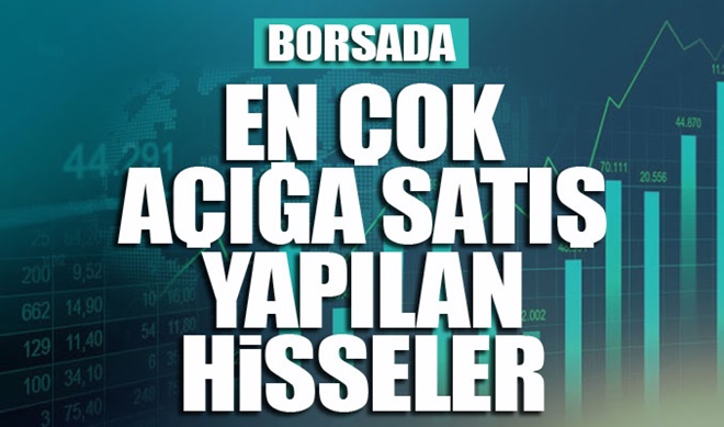 En fazla açığa satış yapılan hisseler 03/10/2022
