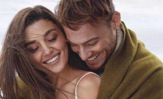 Hande Erçel'in Kerem Bürsin'li tatil pozu olay oldu