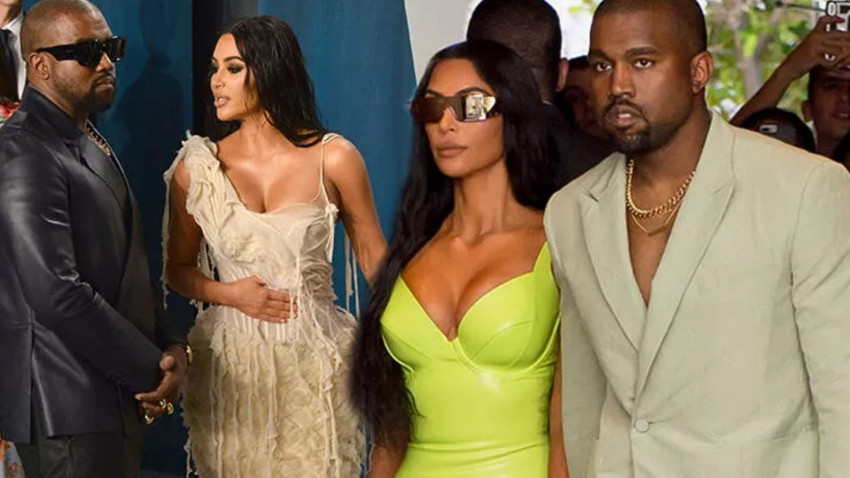 Kim Kardashian ve Kanye West resmen boşandı