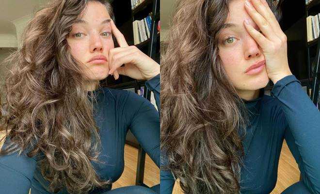 Pınar Deniz makyajsız pozlarıyla hayranlarını büyüledi