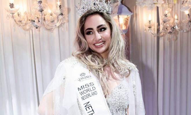 Kovid aşısı olmayı reddeden Dilay Willemstein, Miss World yarışmasından çekildi