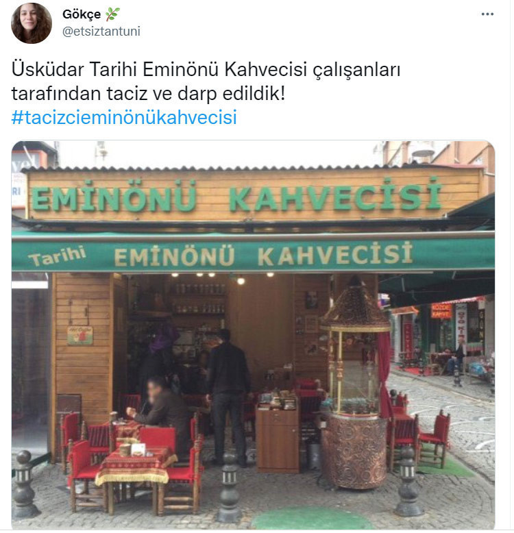 Tarihi Eminönü Kahvecisi’nde taciz ve darp iddiası sosyal medyada gündem oldu
