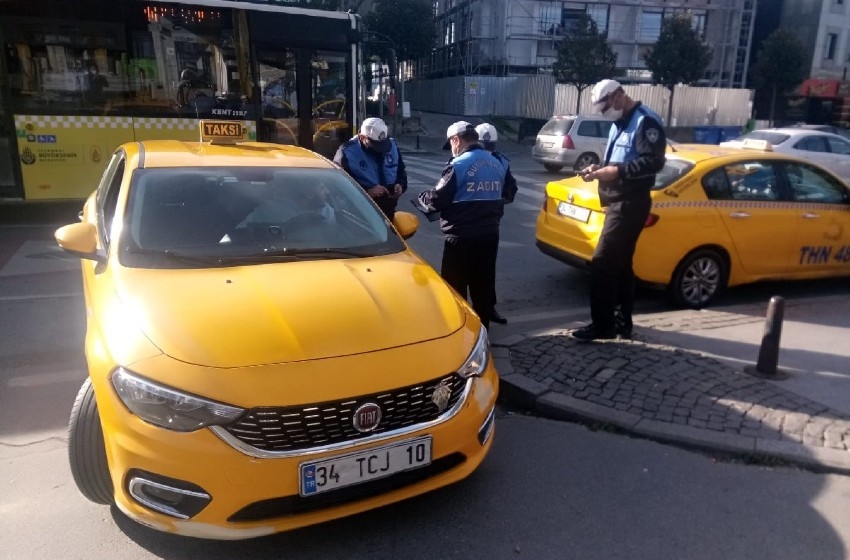 İstanbul’da taksici terörü: Kafana sıkarım
