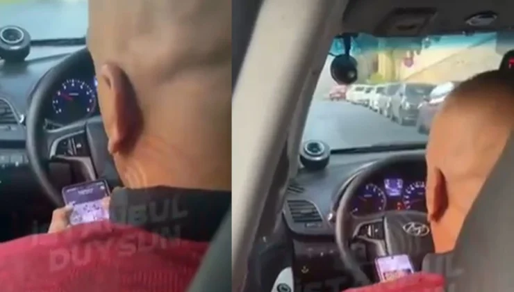 Kadınların gizli görüntüsünü çeken taksicinin mide bulandıran görüntüleri
